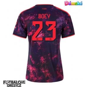 Bayern Munich Sacha Boey #23 Dámské Alternativní Dres 2026-27 Krátký Rukáv Bayern Munich Sacha Boey #23 Dámské Alternativní Dres 2026-27 Krátký Rukáv